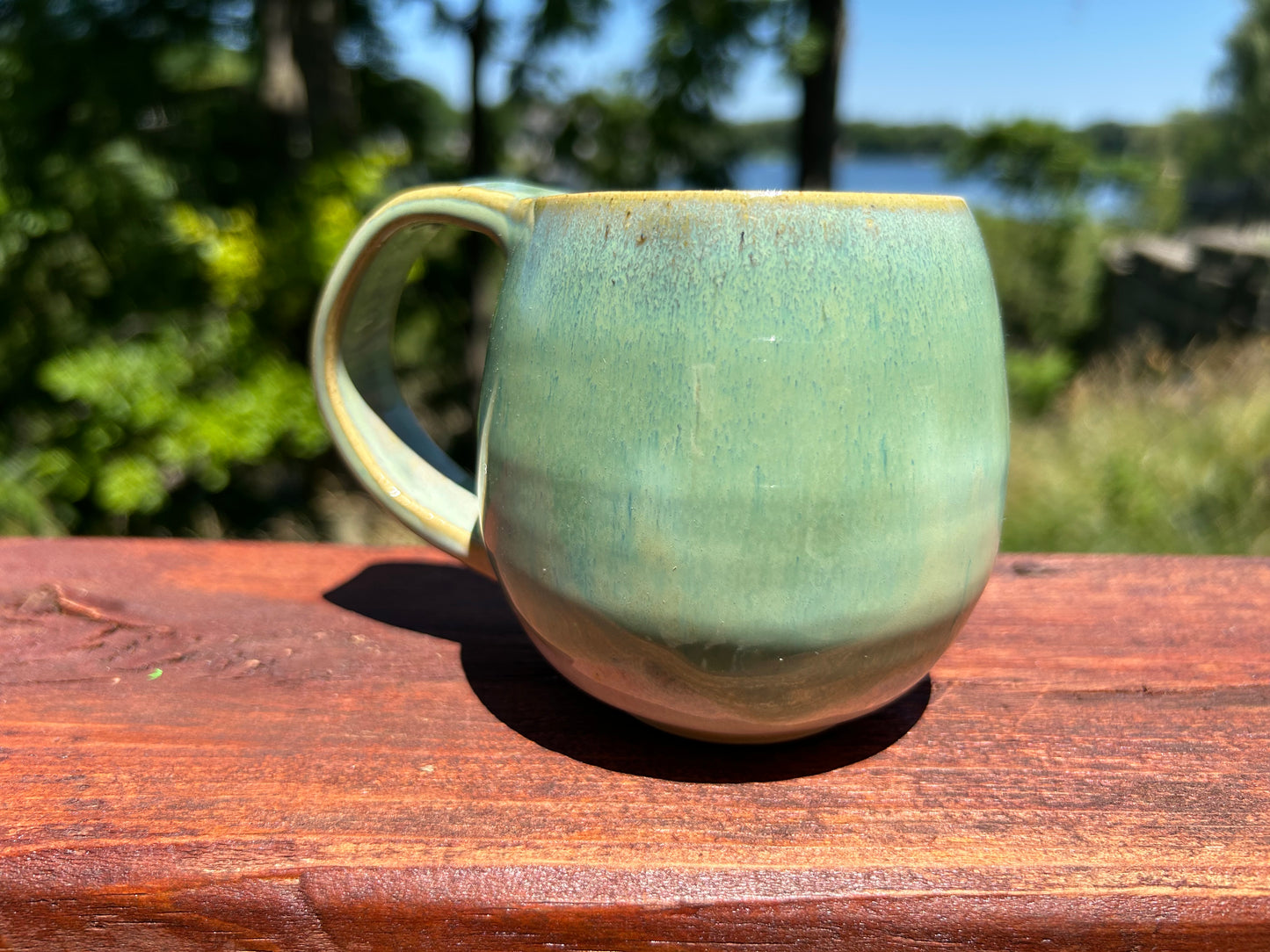 Green Summer Mug