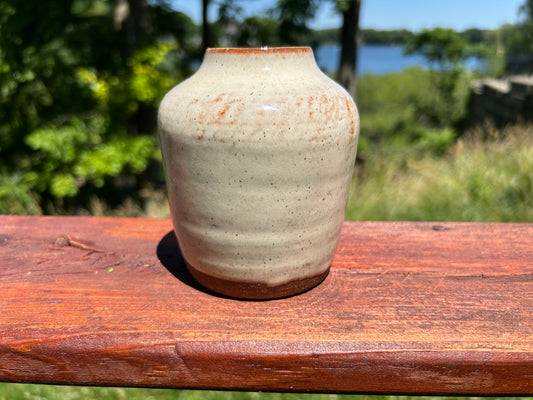 Small oatmeal vase