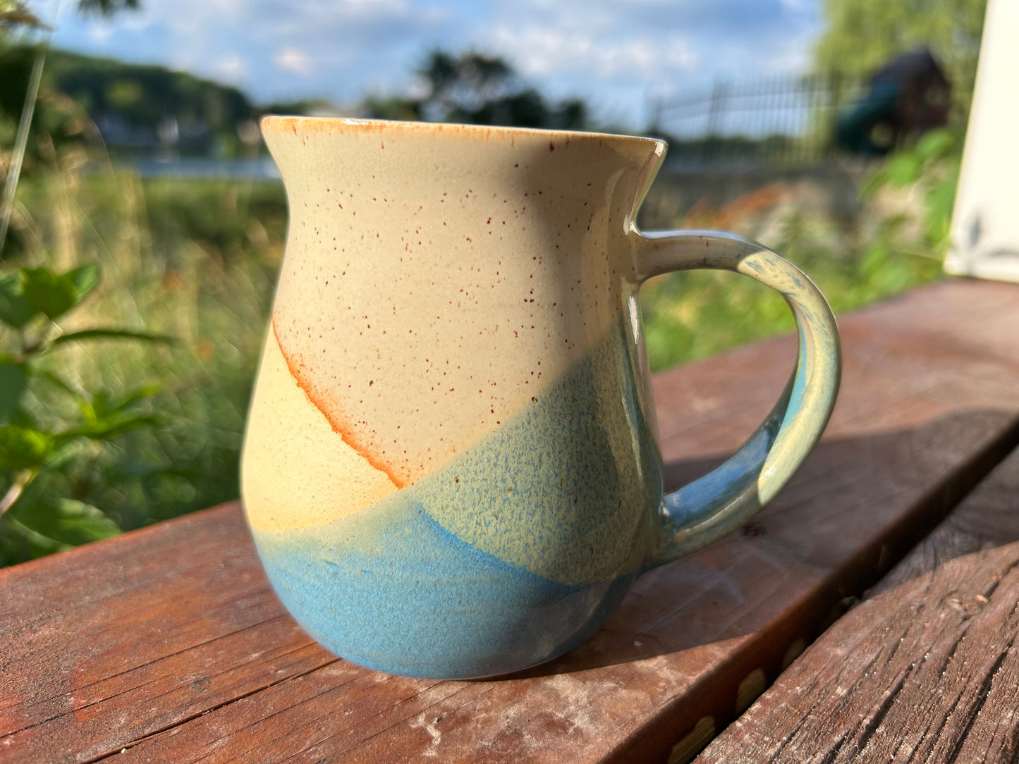 Sandy Beach Overlap Mug