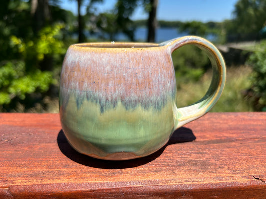 Green and Purple Mug