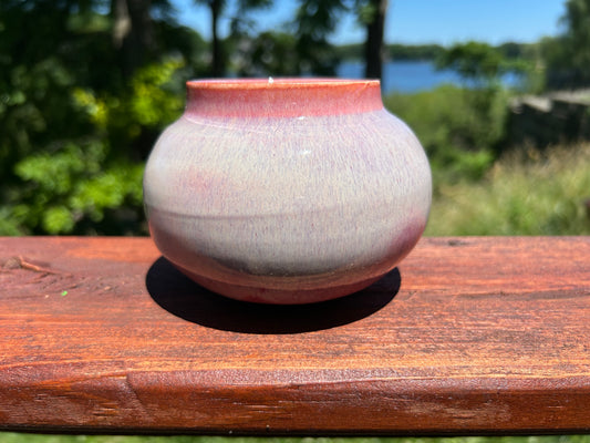 Small pink vase